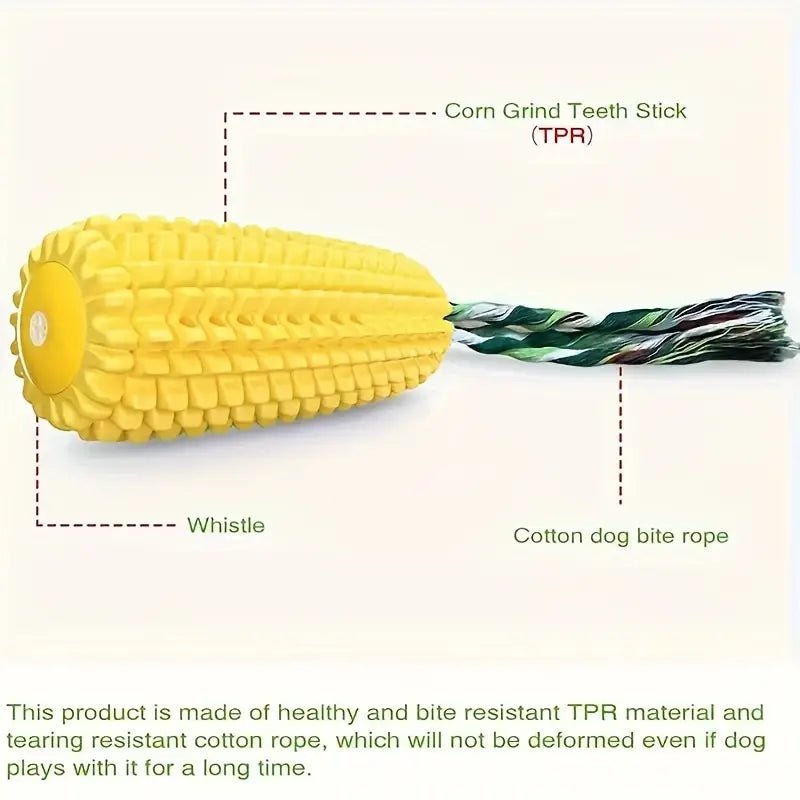 Corn - On - The - Cobb Chew Toy - Whisker Hut