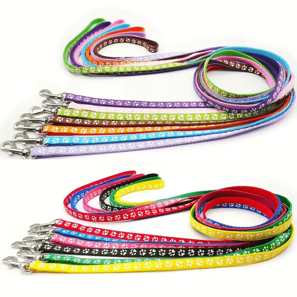 Lightweight Paw Print Leash - Whisker Hut