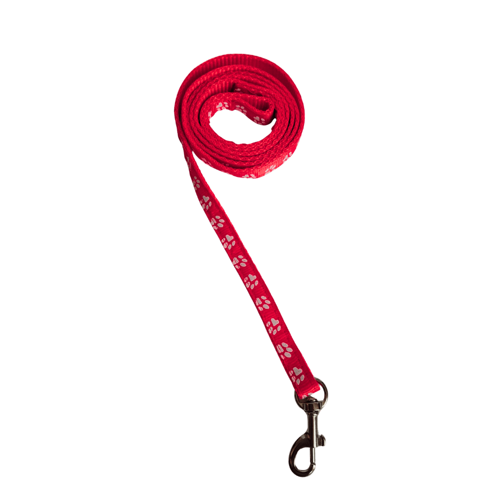 Lightweight Sturdy Paw Print Leash - Whisker Hut
