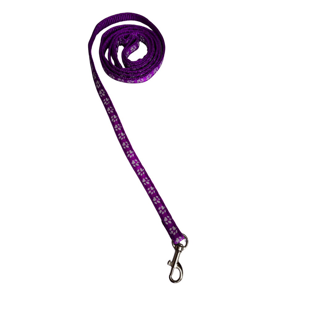 Lightweight Sturdy Paw Print Leash - Whisker Hut