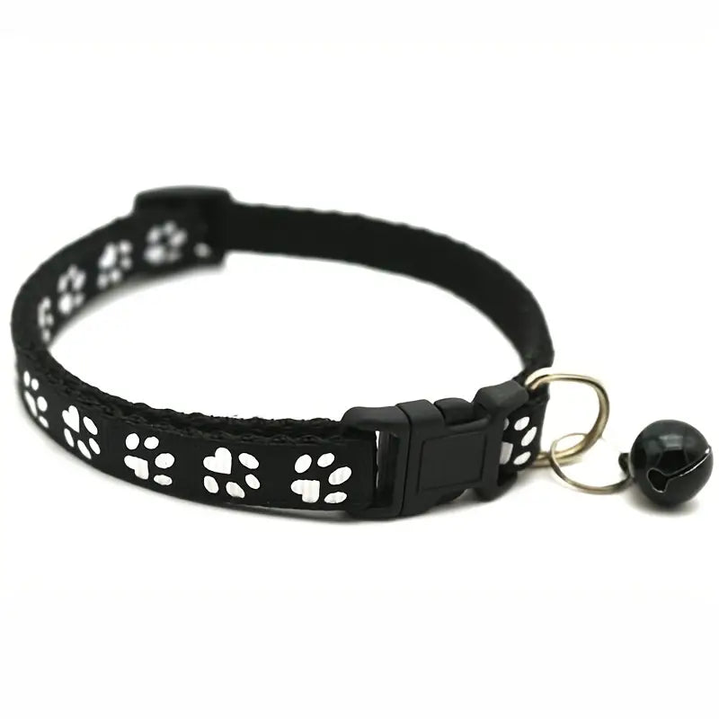 Paw Print Cat Collar