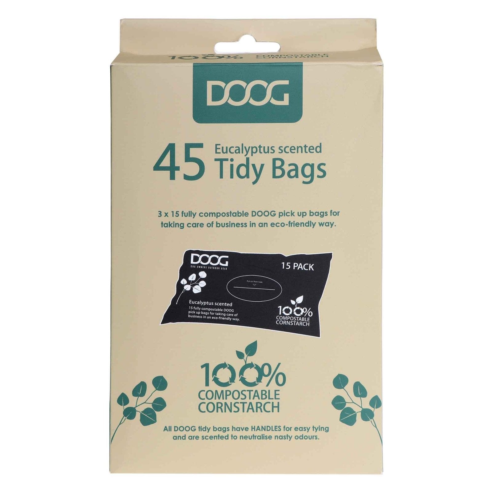 Compostable Waste Bags - 45 Count - Whisker Hut