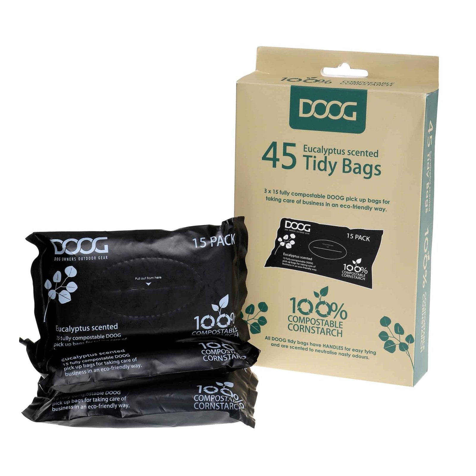 Compostable Waste Bags - 45 Count - Whisker Hut