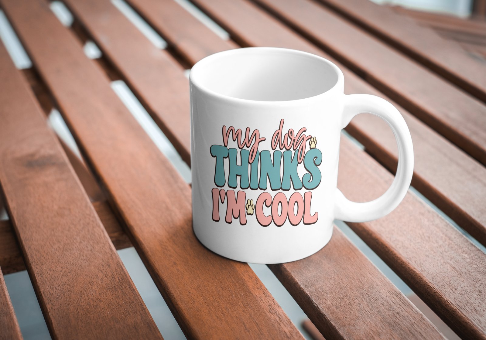 My Dog Thinks I'm Cool Mug - Whisker Hut