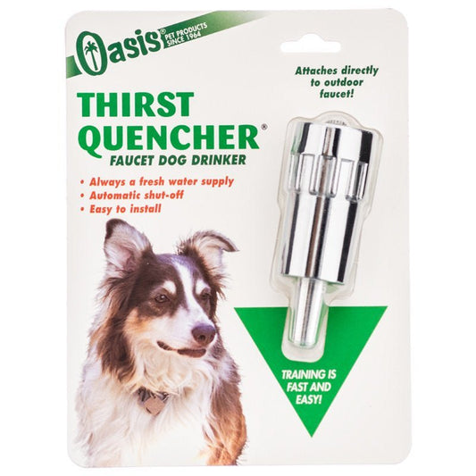 Oasis Thirst Quencher Faucet Dog Waterer - Whisker Hut