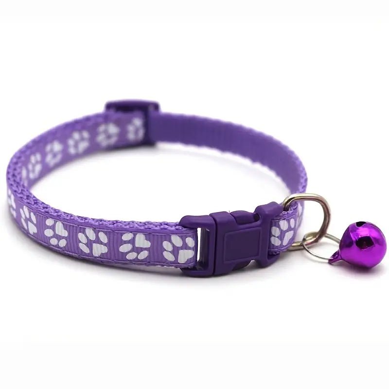 Paw Print Cat Collar - Whisker Hut