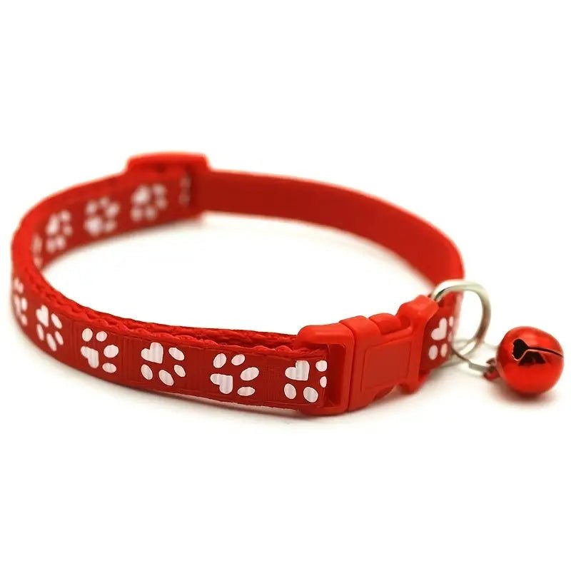 Paw Print Cat Collar - Whisker Hut