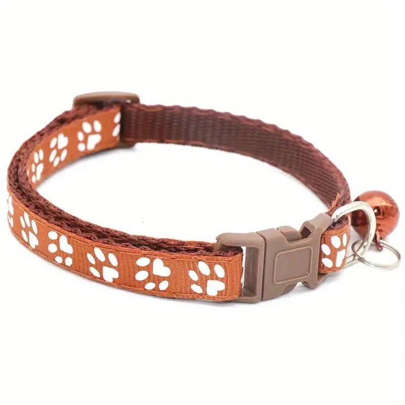 Paw Print Cat Collar - Whisker Hut