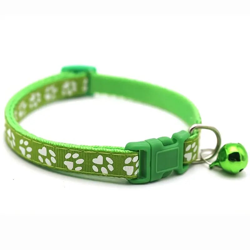 Paw Print Cat Collar - Whisker Hut