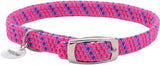 Elastacat Reflective Safety Collar with Charm Pink - Whisker Hut